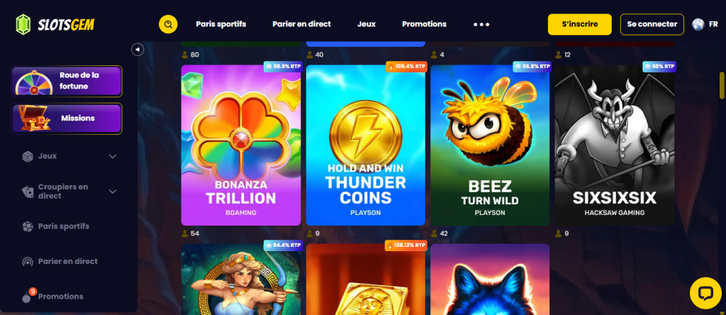 L'obligation de remise en jeu telle que Slotsgem la rédige dans ses conditions